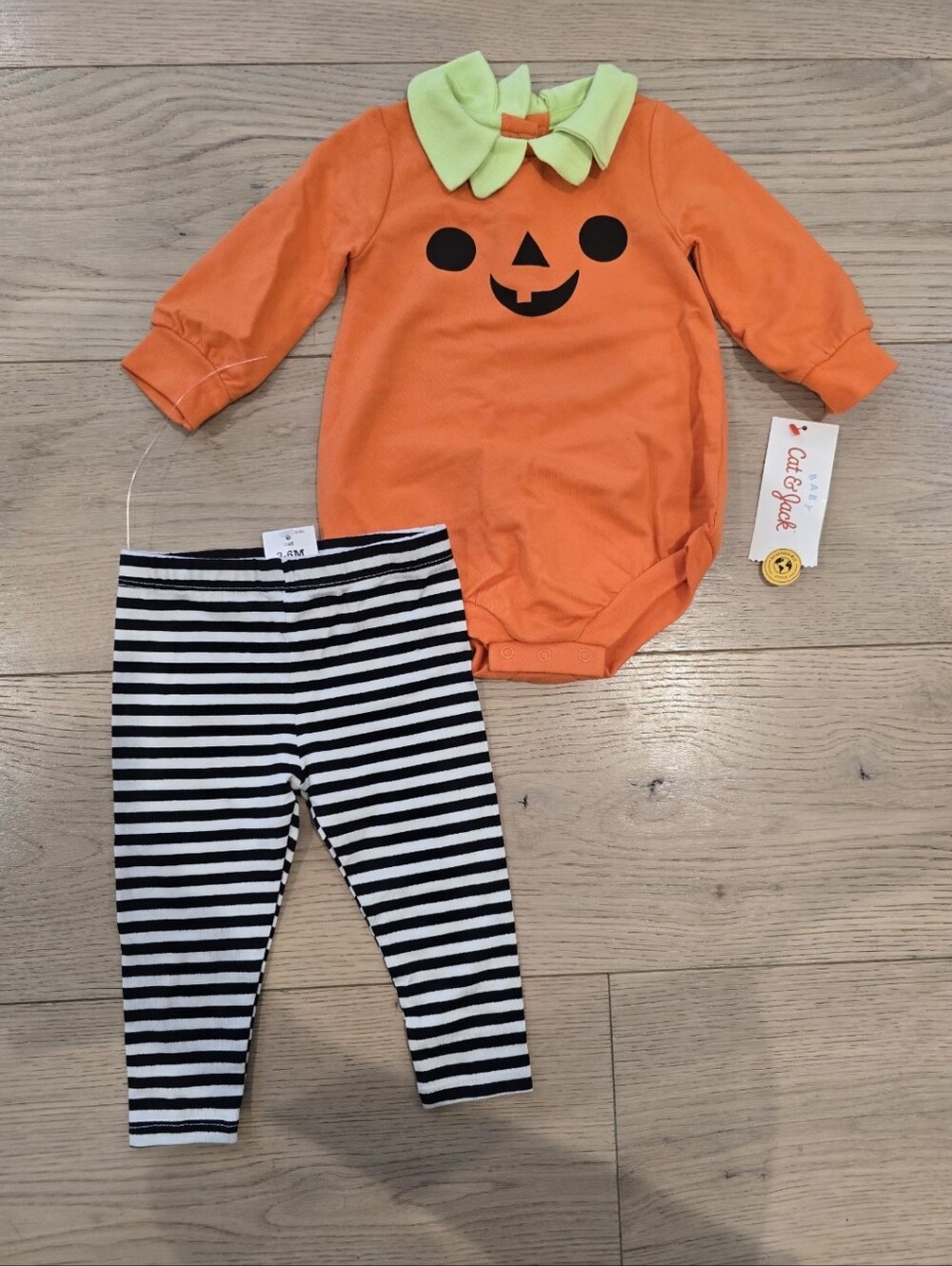 New Pumpkin Outfit 3-6M